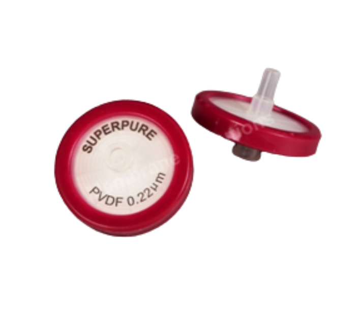 ECONO Syringe Filter, Polyvinylidenefluoride, PVDF (Hydrophilic)
