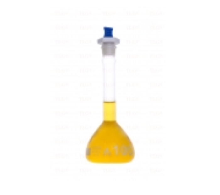 Volumetric Flask, Class A, Narrow Mouth, With Polyethylene stopper, As Per USP Standards