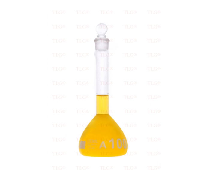 Volumetric Flask, Class A, Wide Mouth, With Glass Stopper, As Per USP Standards