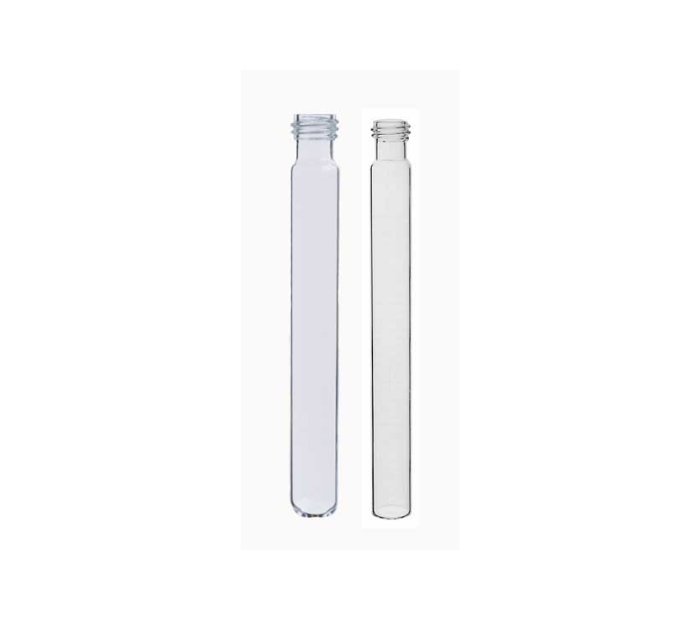 Screw Thread Borosilicate Glass Test Tubes