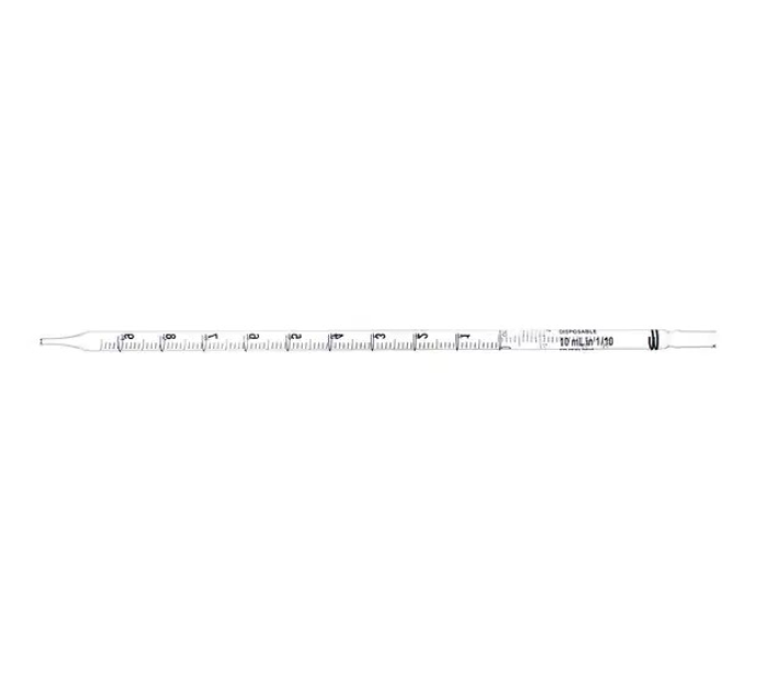 TLG® Disposable Bulk Glass Serological Pipets, TD, Non-Sterile, Unplugged