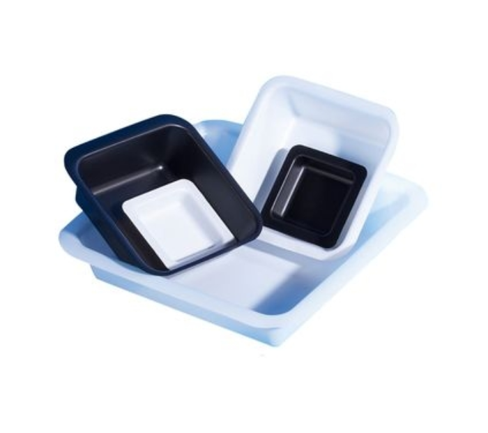 Flat Bottom Square Polystyrene Weighing Boats